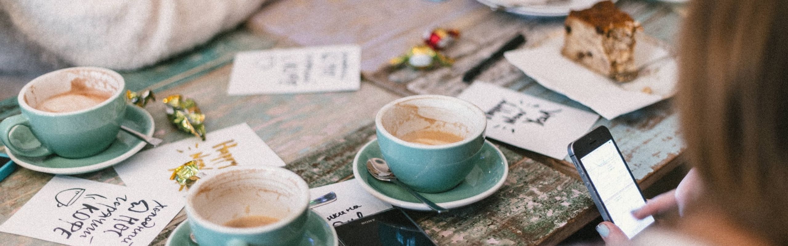 cup and saucer on table